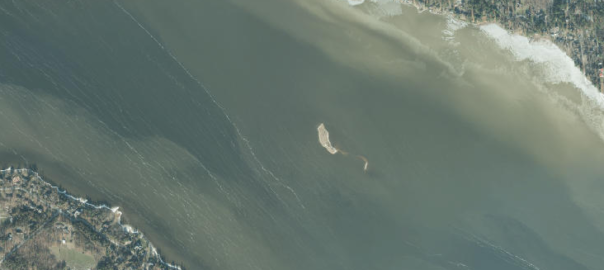 An island 12 miles away